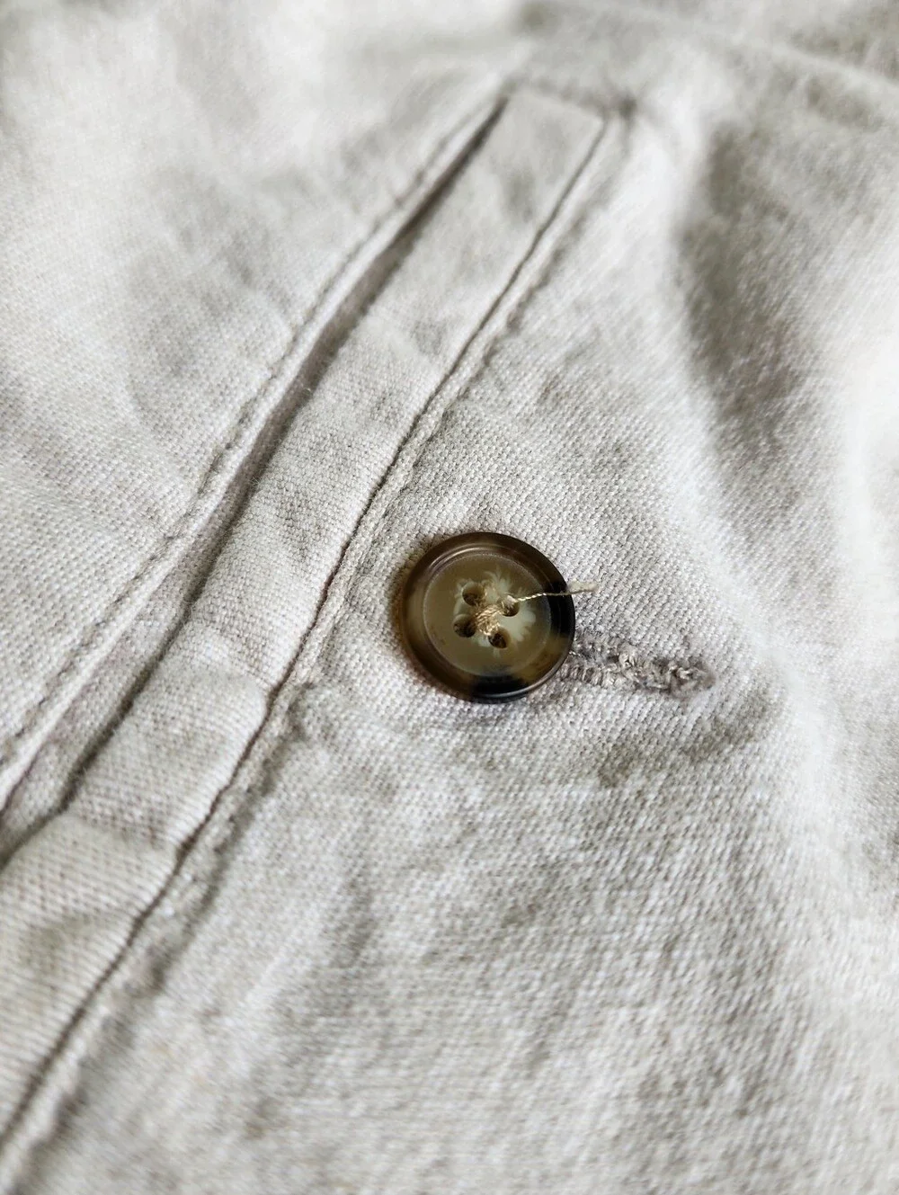 Old Navy Mens M Beige Linen Blend Drawstring Pants 28 Inseam Coastal Resort